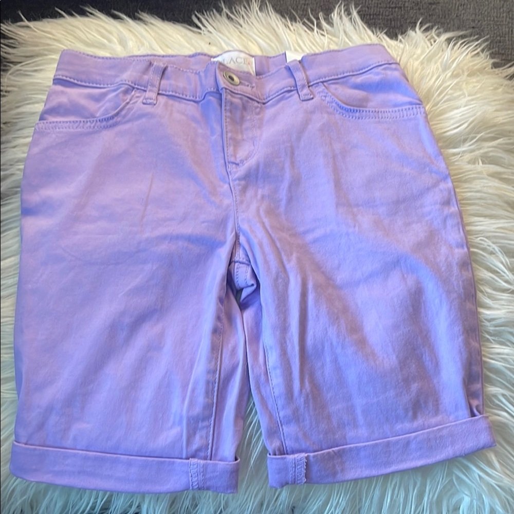 The Children's Place Purple Bermuda Shorts Casual Summer